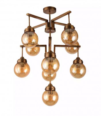 Vintage Lampa Lampa Lampa sufitowa Abstrakcyjna Lampa Lampa sufitowa Lustre