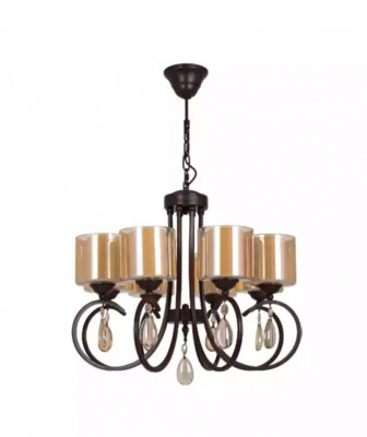 Lampa sufitowa lampa wisząca do salonu Lampa sufitowa Szkło Lustre luksusowe 66x70
