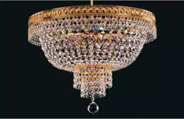 Żyrandol Lampa Sufitowa Luksusowe Złoto żyrandol Lampa sufitowa kryształ Art