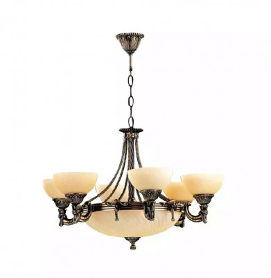 Żyrandol Lampa Sufitowa Nowoczesna żyrandol Lampa sufitowa Beżowa Lampa ze szkła