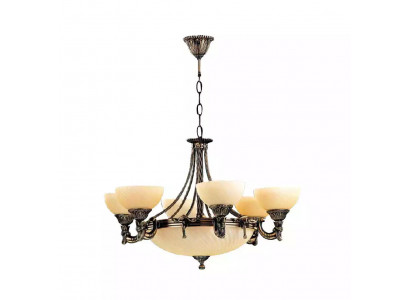 Żyrandol Lampa Sufitowa Nowoczesna żyrandol Lampa sufitowa Beżowa Lampa ze szkła