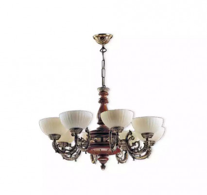 Lampa sufitowa Lustre żyrandol Lampa sufitowa Lampy Brown Classic