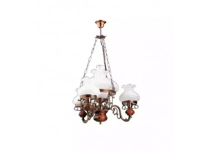 Żyrandol sufitowy żyrandol żyrandol Lampa sufitowa Lampa Szkło Brąz Barokowy