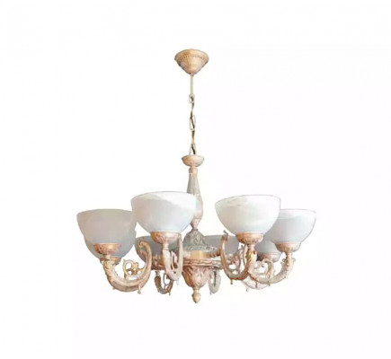 żyrandol Żyrandol Sufitowy Żyrandol Lampa sufitowa Lampy Szkło Beżowy Art
