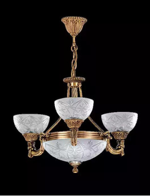 żyrandol Lampa sufitowa Żyrandol Lampa Sufitowa Lampa Szkło Szare Złoto