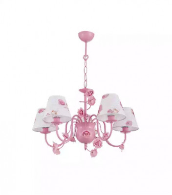 Różowa Lampa sufitowa Lampa Lampy Lampy Sufitowe Lampy Sufitowe Lampa