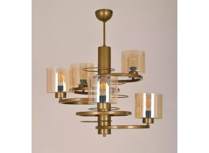 Lampa sufitowa żyrandol wiszący luksusowy Oświetlenie salonu Nowy Kryształ