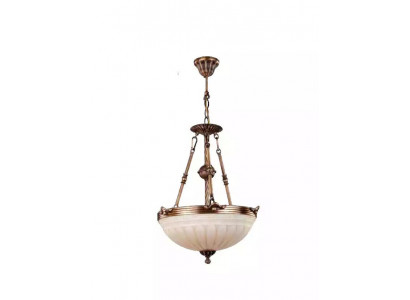 Żyrandolowa lampa sufitowa Lampa Beige Lampa sufitowa żyrandol Szkło Złoto