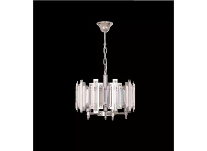 żyrandol Lampa lampa wisząca Lampy Leuchten Oświetlenie Lustre Silver
