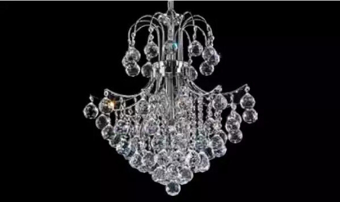 Lustre Art Luxury Lampa sufitowa żyrandol Lampa Sufitowa Lampy Srebrna