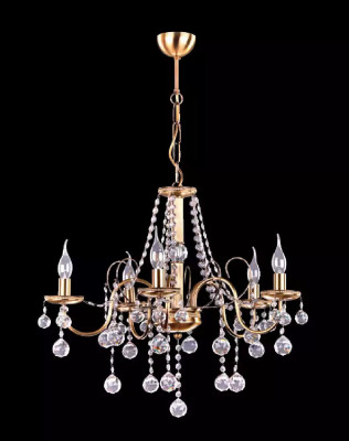 Lustre Crystal żyrandol Lampa sufitowa Vintage żyrandolowa lampa wisząca