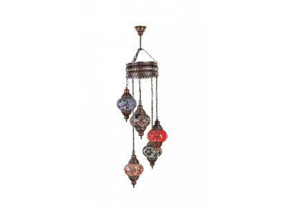 Żyrandol Sufitowy Żyrandol Wielobarwny żyrandol Lampa sufitowa Lampy Szkło