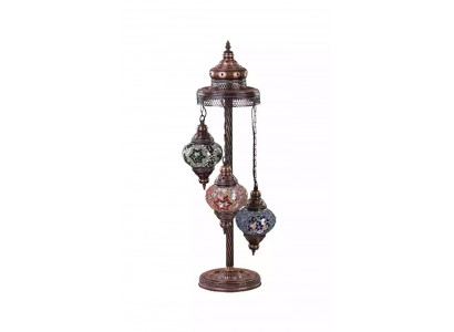 Lampa stołowa Lampa stołowa Lampa Leuchten Luksusowe Wielokolorowe Lampy Szkło