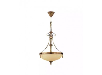 Żyrandol Lampa Sufitowa Lampa Lampa sufitowa żyrandol Szkło Beżowy Art