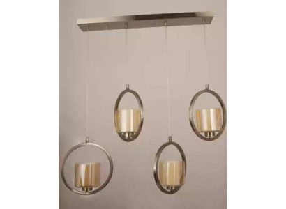 żyrandol piękne lampy sufitowe do salonu Modern Glass Chrome