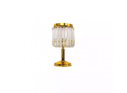 Lampa stołowa Lampa stołowa Lampa Leuchten Luksusowa złota Lampy Tabela kryształ