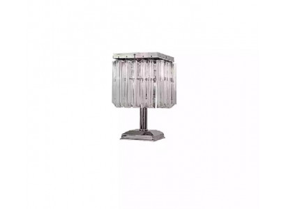 Lampa stołowa Lampa stołowa Lampa Leuchten Srebrna Lampy kryształ