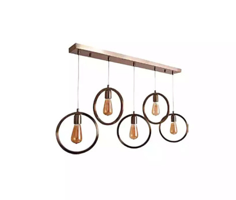 Lampa wisząca Czarny chic Lampa sufitowa 70x90cm Lampa do salonu