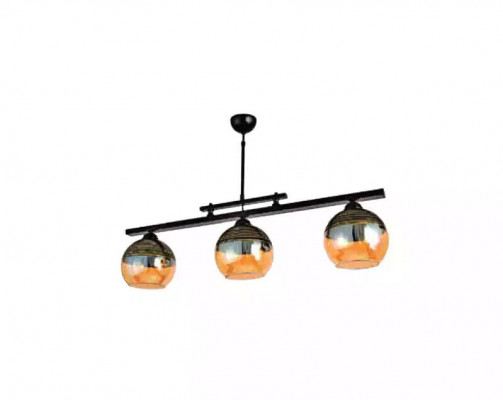 Lampa sufitowa Czarna Lampa Salon Luksusowa Lampa Wisząca 20x65