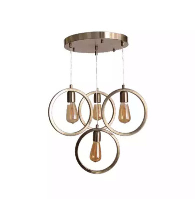 Lampa sufitowa nowoczesna lampa wisząca salon luksusowy matowy chrom 35x70