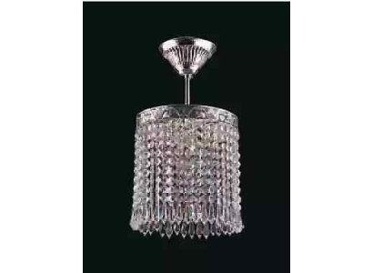 Żyrandol Lampa Sufitowa żyrandol Srebrna Lampa sufitowa kryształowa Lampa