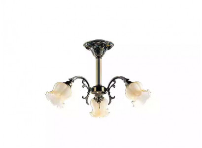 Żyrandol sufitowy kwiaty żyrandol żyrandol Lampa sufitowa Lampa Szkło Szare