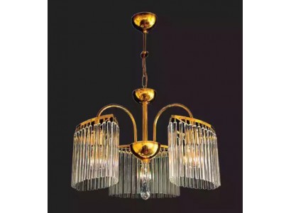 żyrandol Lampa sufitowa Sypialnia Lampa żyrandol złota nowość