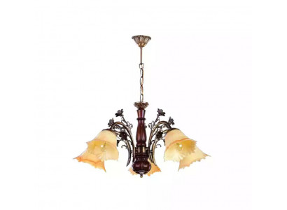 Lampa sufitowa kwiaty żyrandol sufitowy żyrandol żyrandol Lampa Szkło Beige