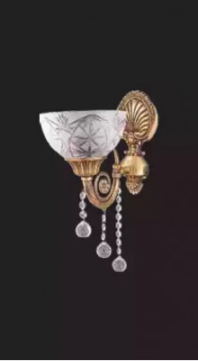 Kinkiet Kinkiety Złoty Kinkiet Żyrandol Ściana Lampy Szare Szkło