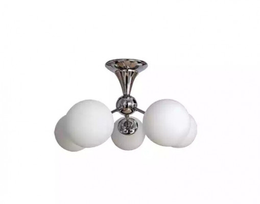 Lampa sufitowa Chromowana Lampa Wisząca Salon Luksusowa Lampa Lampy