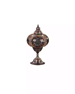 Lampa Lampa stołowa Lampa stołowa Luksusowa Szara Lampy Tabela Szkło