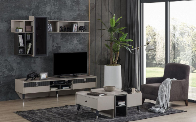 Biały Stolik Kawowy Nowoczesny Stolik Sofa Drewno stolik kawowy Meble do Salonu