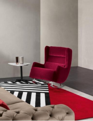 Luxury Fotel Podkładka Luksusowy Styl Włoski Prawdziwe drewno Nowoczesne Meble Jednomiejscowe