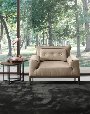 Fotel Siedziba Nowoczesny Design Nowoczesna Skóra Jednoosobowa Relaks Styl Luksusowe Meble Nowe