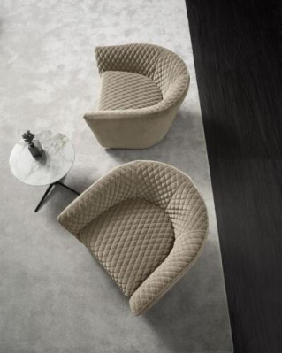 Fotel Siedziba miejsce siedzące Design Living Room Podkładka Drewno Podkładka Modern Luxury Grey Nowość