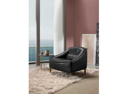 Fotel Podkładka miejsce siedzące Modern Design Skóra Relaks Fotel Lounge Luxury Living Room