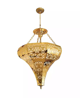 Lampa sufitowa złota lampa wisząca do salonu luksusowa Lampa Lampa