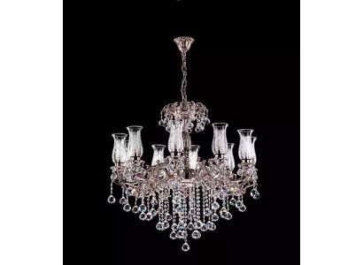 żyrandol klasyczna designerska lampa sufitowa do salonu lampa kryształowa