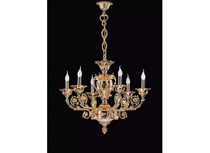Złota Lampa sufitowa Lampa wisząca Lampy do salonu Lampy klasyczne