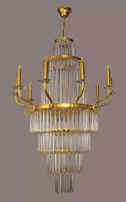 żyrandol nowoczesna lampa wisząca do salonu luksusowa Lustre Crystal