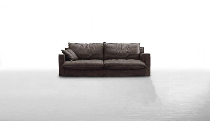 Luksusowa sofa trzyosobowa 3 Sofy Siedziba Siedziba Skóra designerska kanapa Meble w stylu Prianera