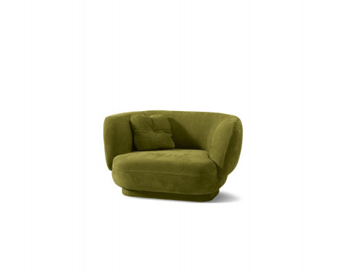 Fotel Siedziba Green Prianera Design Salon Podkładka Jednomiejscowe Meble Luxury Style
