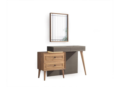 Toaletka z Lustro Luxury Sypialnia Design Nowoczesne Nowe Meble