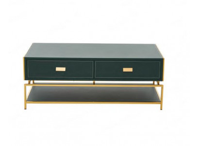 Szafka kawowa do salonu Luxury Design Style Modern Stoliki do herbaty Drewno Green