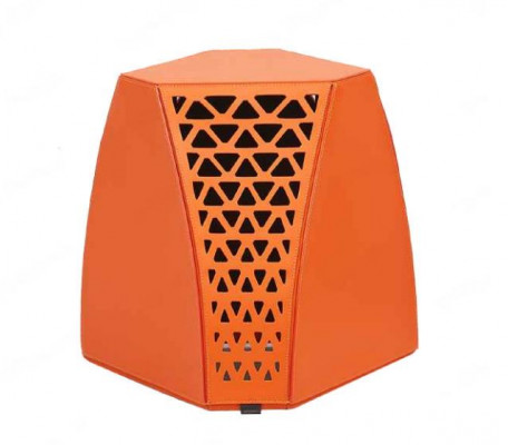 Szafka kawowa do salonu Pomarańczowy Styl Nowoczesny Materiał Drewno Luksus