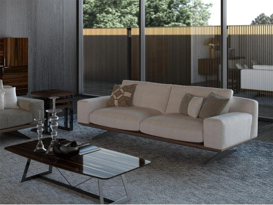 Luksusowe meble tapicerowane Nowoczesna Sofa Trzyosobowa Kanapa Meble do Salonu Podkładka Sofa