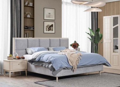 Łóżko Design Podwójne łóżko Luksusowe łóżko Podkładka Sypialnia Meble Nowe
