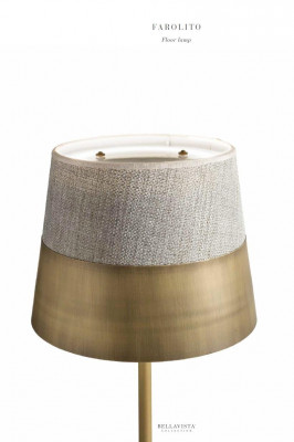 Stojak Lampa Stojak Lampa Mosiężna Lampa Podłogowa Przedpokój Lampa Kolekcja Bellavista