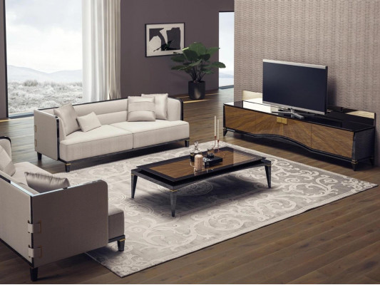 Meble tapicerowane sofa kanapa designerska 2x sofy trzyosobowe nowoczesne umeblowanie Białe