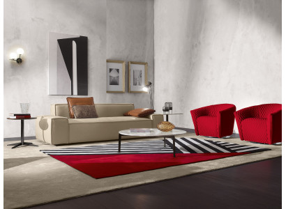 Zestaw sofowy Sofa Luxury Ustawić Sofy Fotel 311 miejsce siedzące Nowoczesny Zestaw Design Beżowy